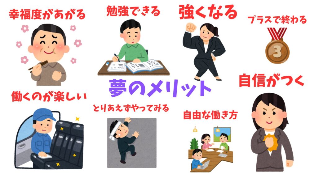 夢のメリット